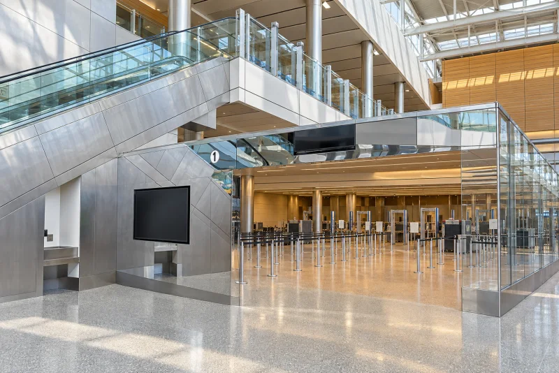 Security Checkpoint 1 at Seattle-Tacoma International Airport